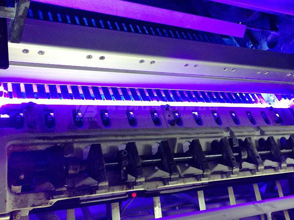 UV LED System Rotary Printing Machine Installation